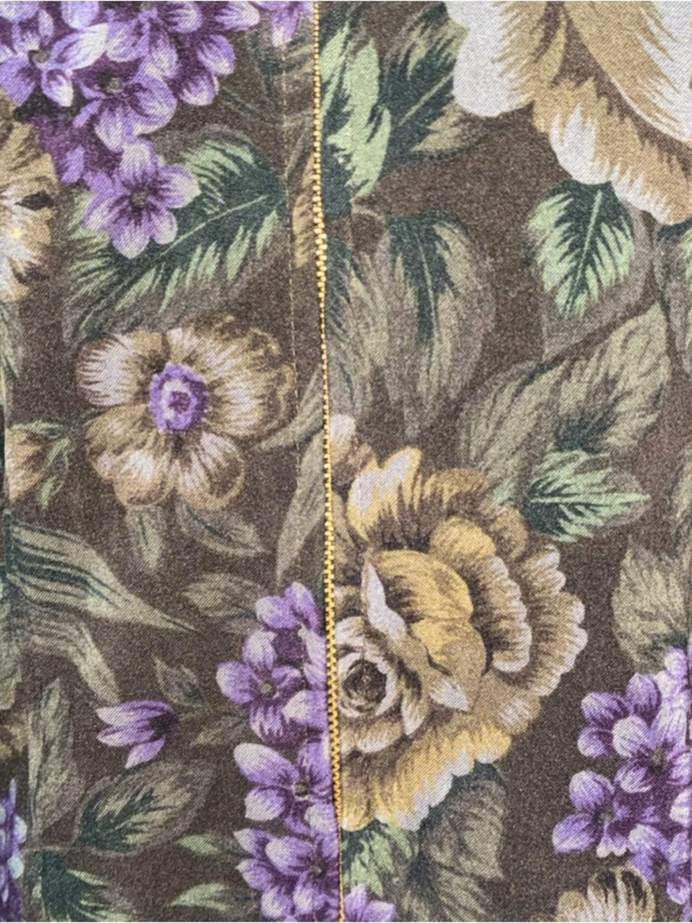 Vintage 90s Miss Dorby Zip-Up Floral Blazer/Jacket Retro Grannycore Vibes